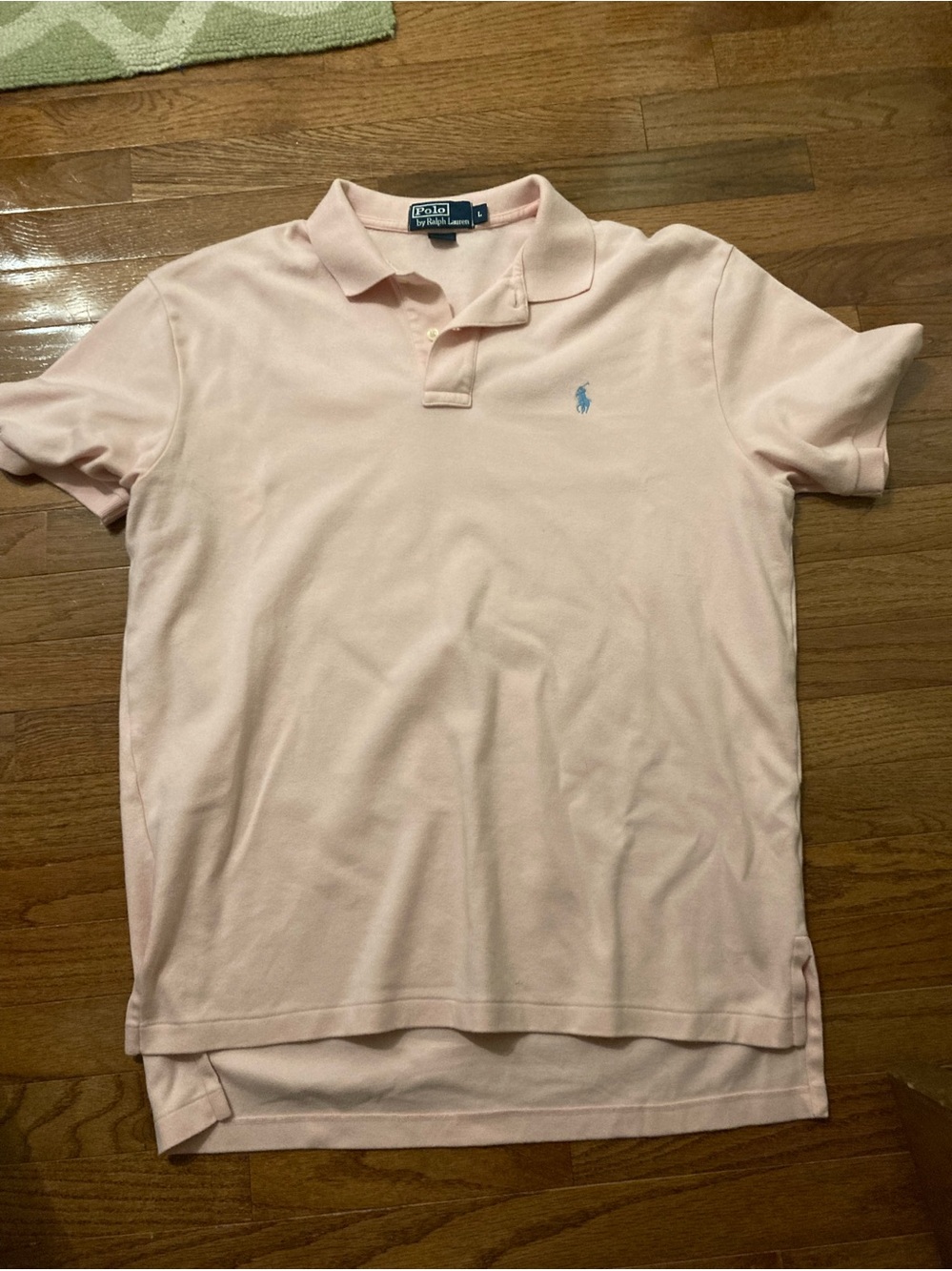 Polo By Ralph Lauren Pink Polo 
Large